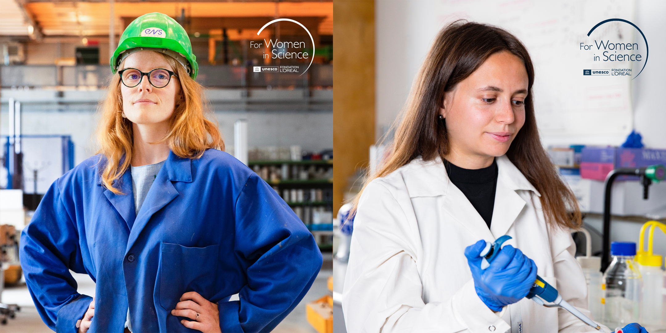 Amandine Asselin et Alice Briole lauréates du Prix Jeunes Talents France 2023 L’Oréal-UNESCO