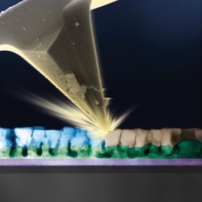 De nouveaux dispositifs sur silicium grâce à une combinaison de dépôts physique et chimique